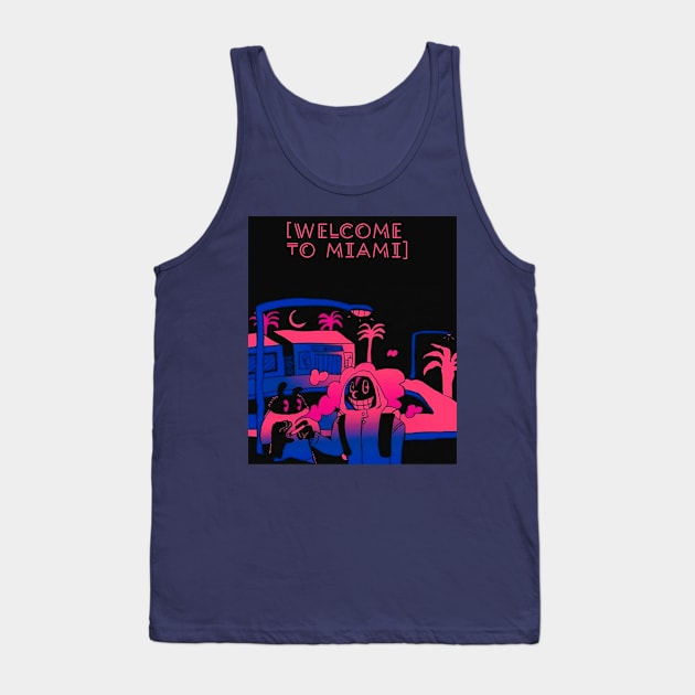 Welcome To Miami Tank Top by pointless_pencil